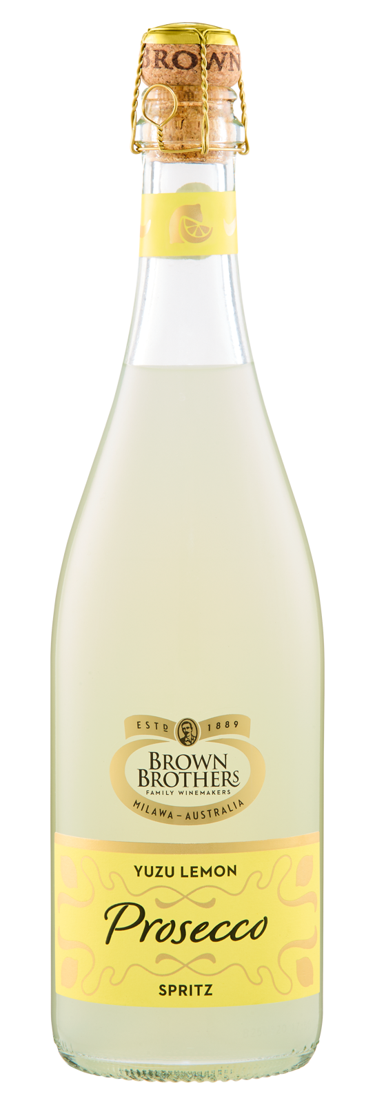 Yuzu Lemon Prosecco Spritz