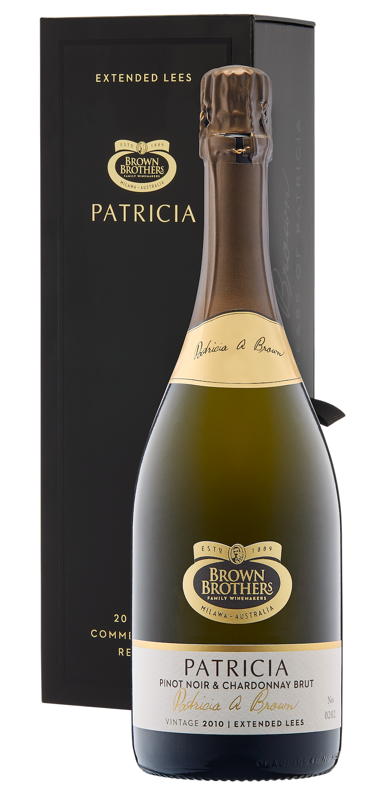 Patricia Pinot Noir and Chardonnay Extended Lees 2010