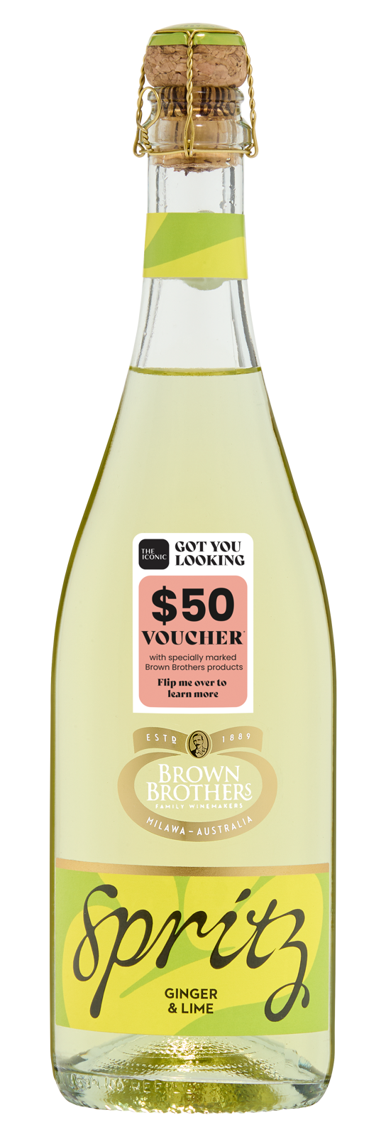 Ginger and Lime Spritz