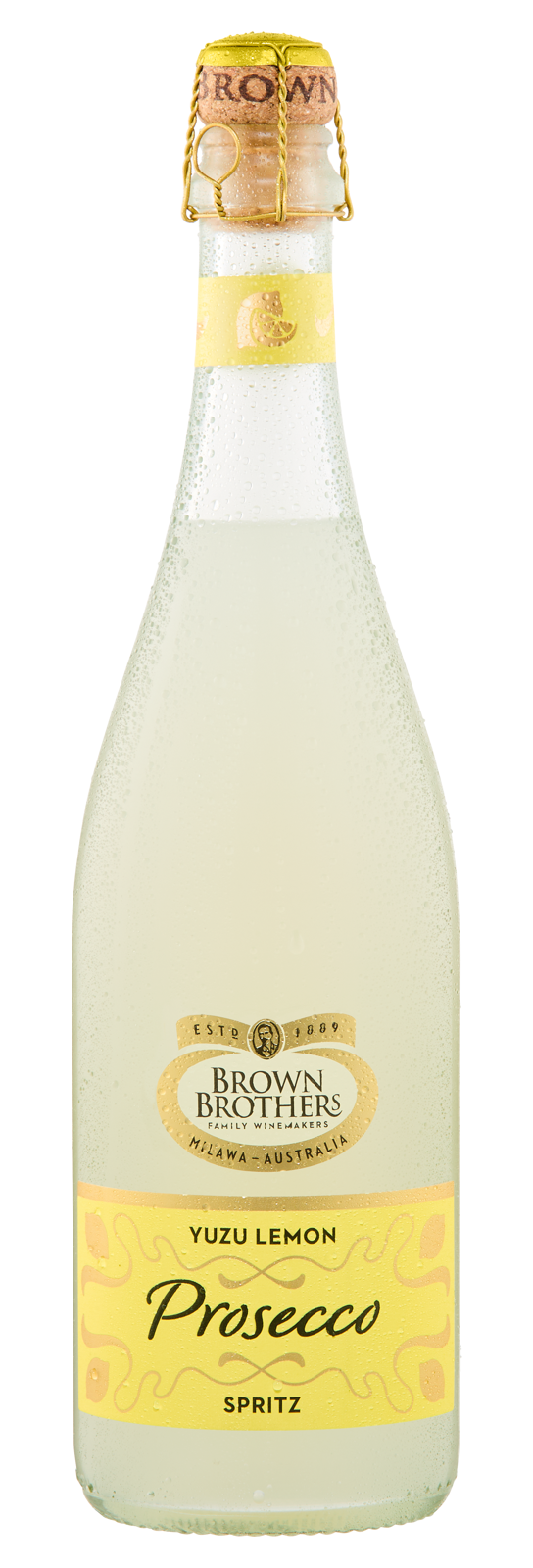 Yuzu Lemon Prosecco Spritz