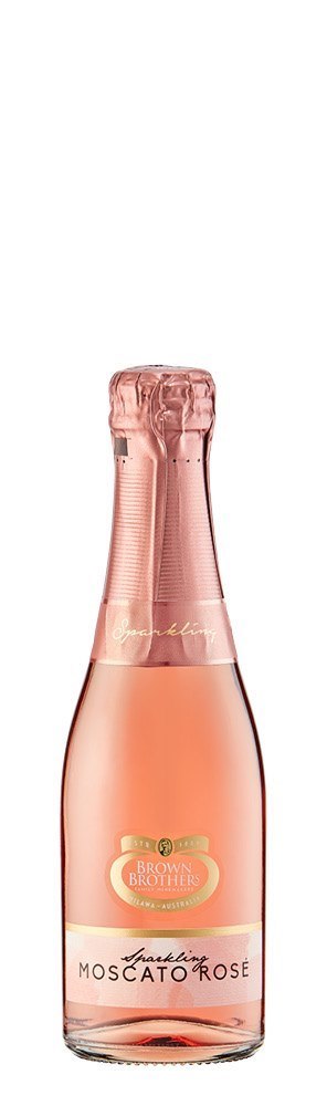 Sparkling Moscato Rosé 2023 200ml mini bottles