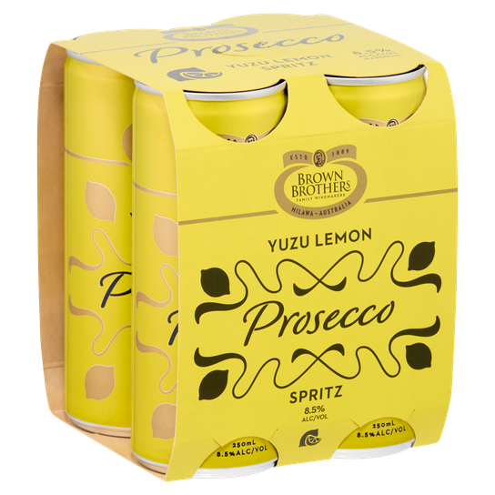 Prosecco Yuzu Lemon Spritz 250mL Cans