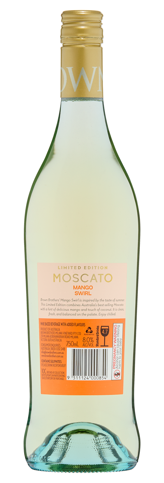 Limited edition Moscato Mango Swirl