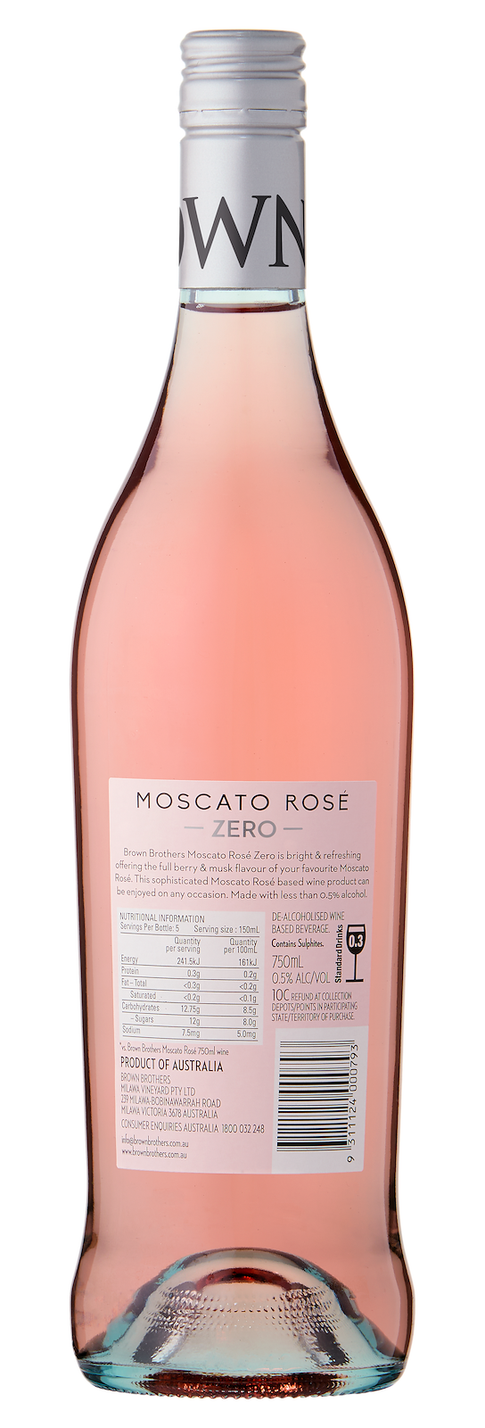 Moscato Rosé Zero